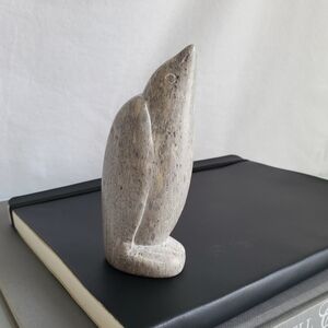 Artistic Gray Penguin Figurine